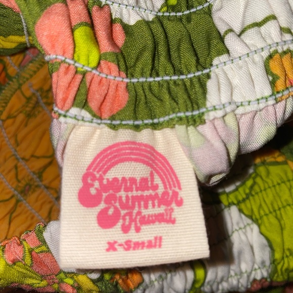 Eternal Summer - Beverly Skirt in Green Retro BNWOT - Picture 2 of 2